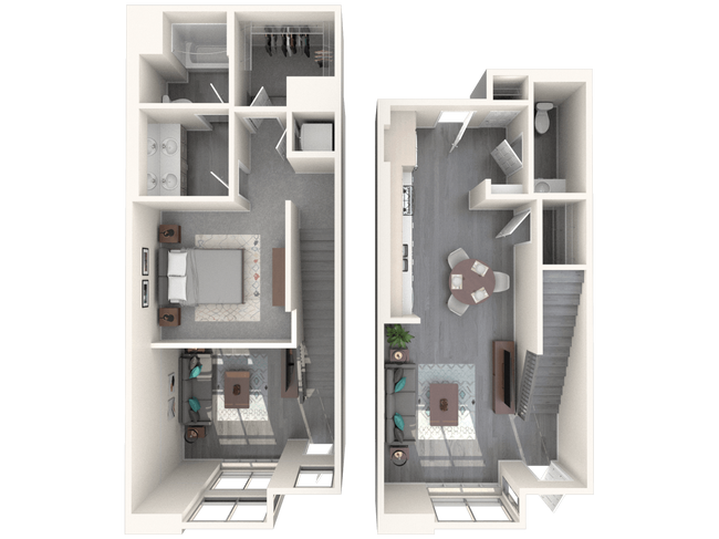 A8 Townhome 017 floor plan